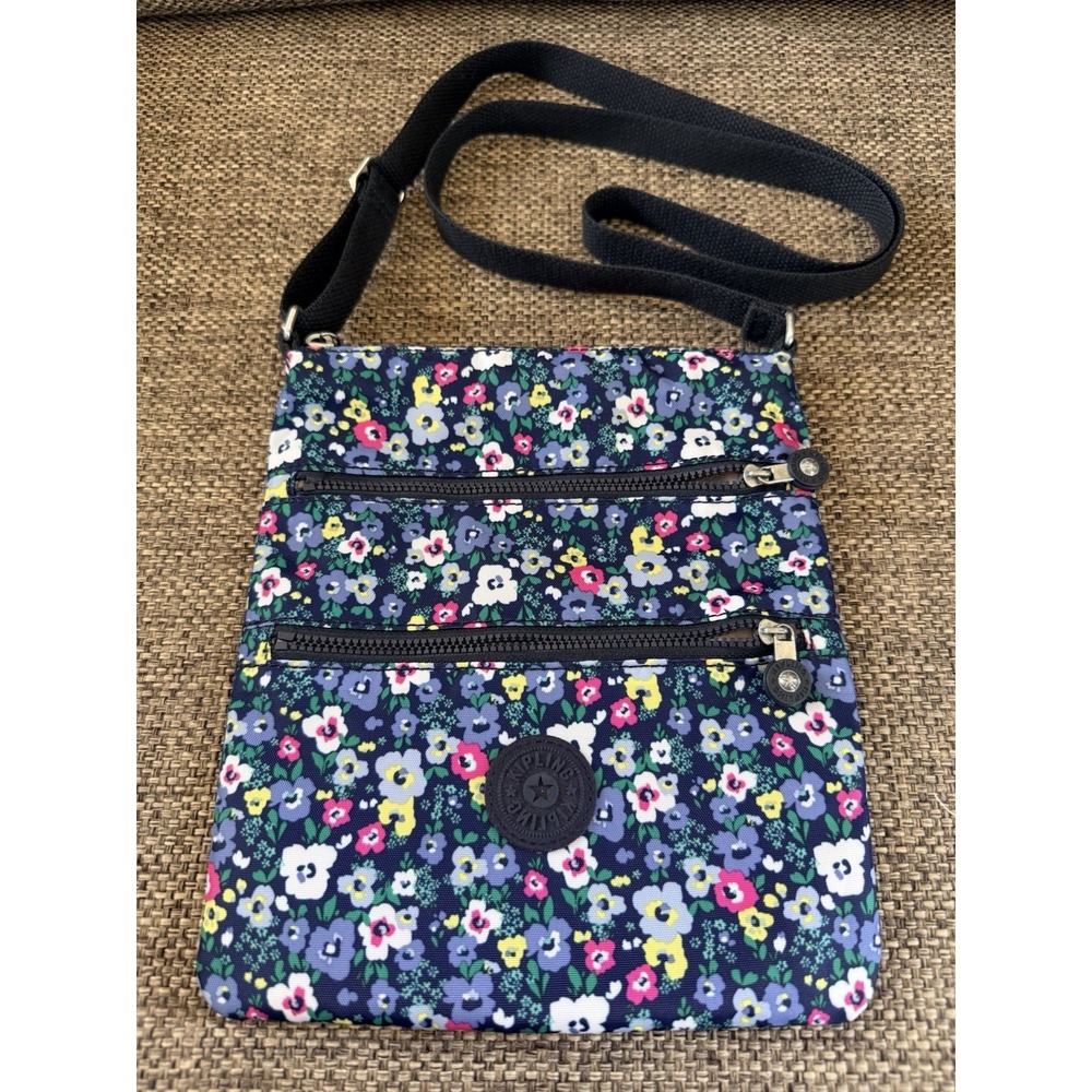 Kipling Keiko Bustling Petals Floral Print Crossbody Bag